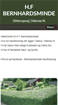 Mobile Screenshot of bernhardsminde.dk